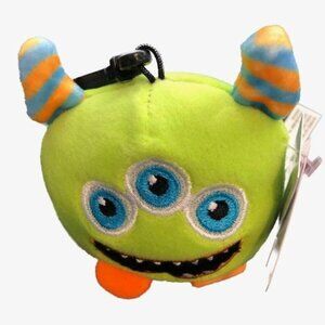 BOGO Bundle AmGreetings BackPack Buddy Clip Green 3 Eyed Monster ONLY 1 LEFT